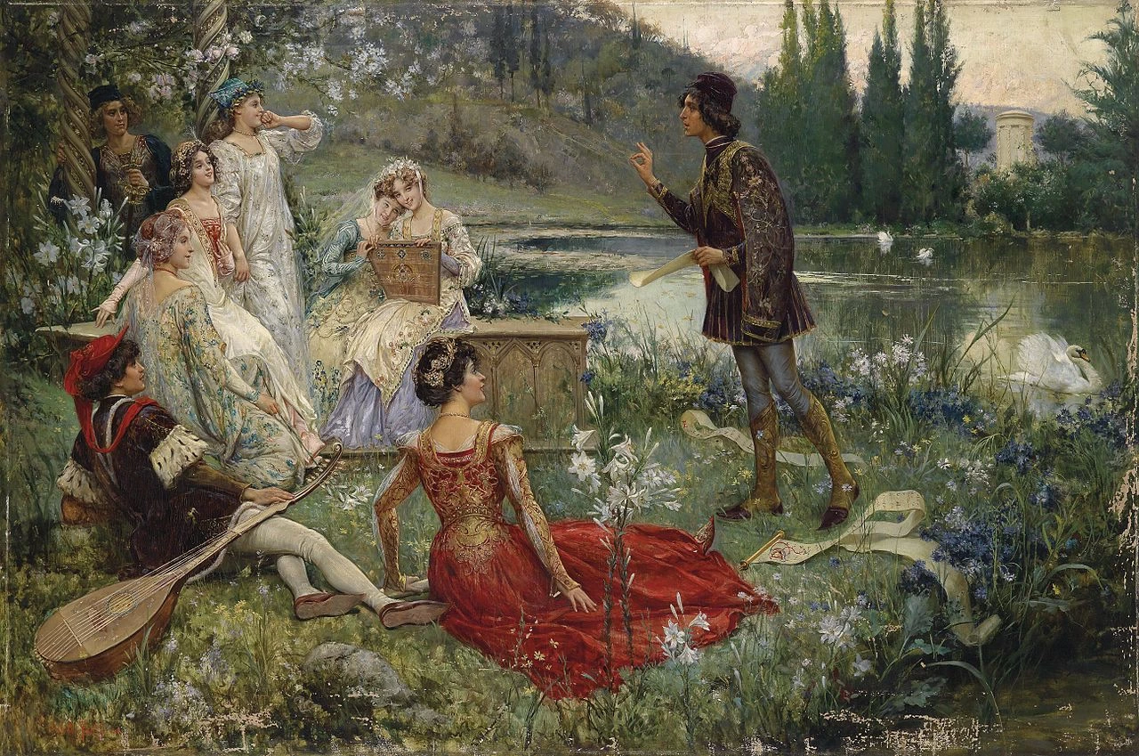 Boccaccio racconta il Decamerone